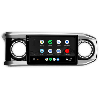 Toyota Tacoma (2020-2026) Unidad principal inalámbrica Android 13 de 9" para Apple CarPlay/Android Auto
