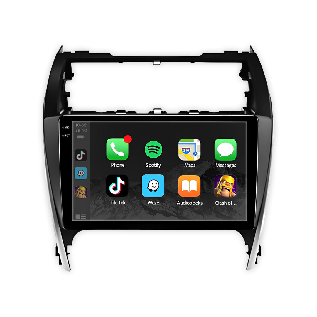Toyota Camry (2012 - 2018) Autoestéreo Android 9" Inalámbrico con CarPlay y Android Auto