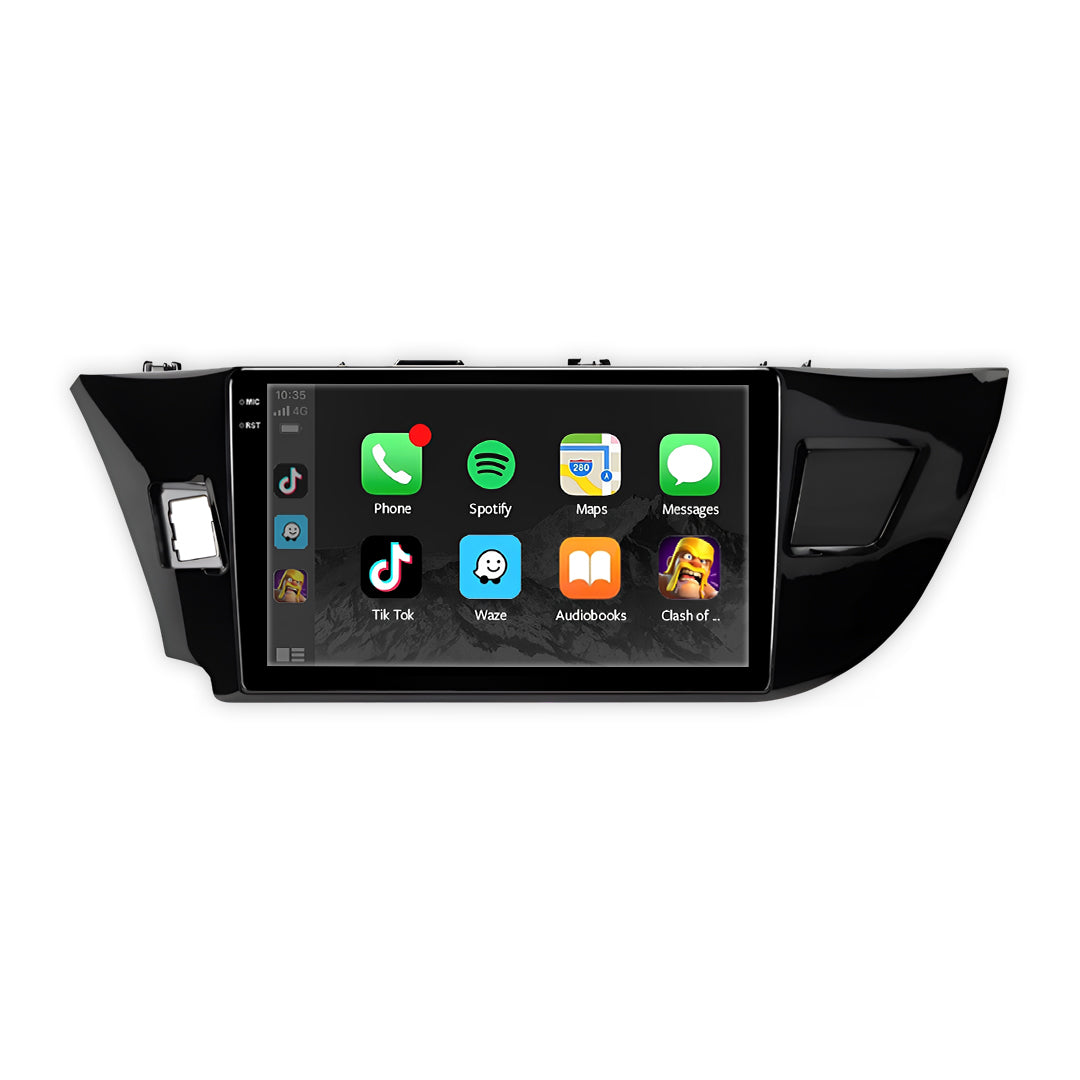Toyota Corolla (2014 - 2019) Autoestéreo Android 9" Inalámbrico con CarPlay y Android Auto
