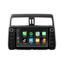 Toyota LandCruiser Prado (2018 - 2023) Autoestéreo Android 9" Inalámbrico con CarPlay y Android Auto