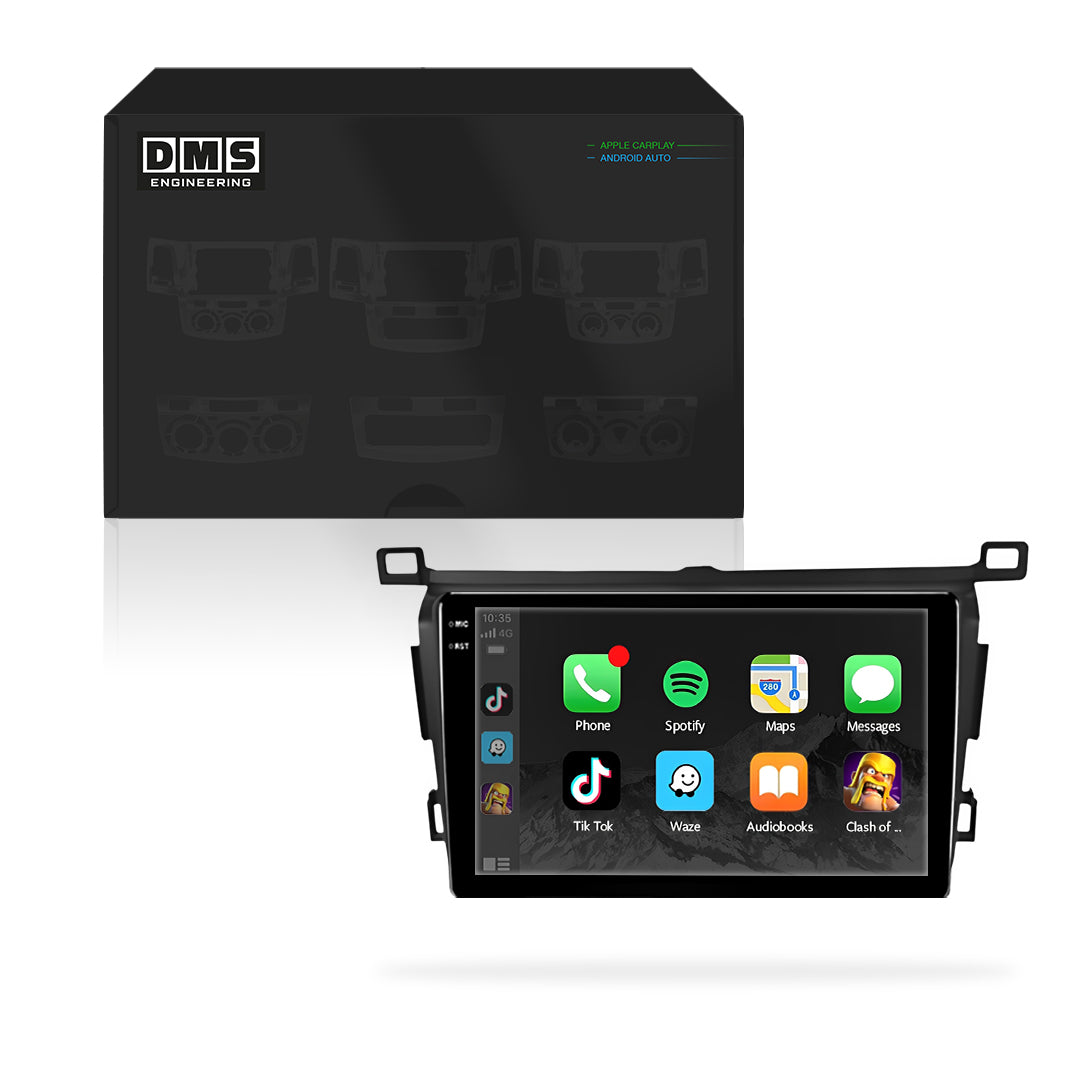 Toyota RAV4 (2013 - 2019) Autoestéreo Android 9" Inalámbrico con CarPlay y Android Auto