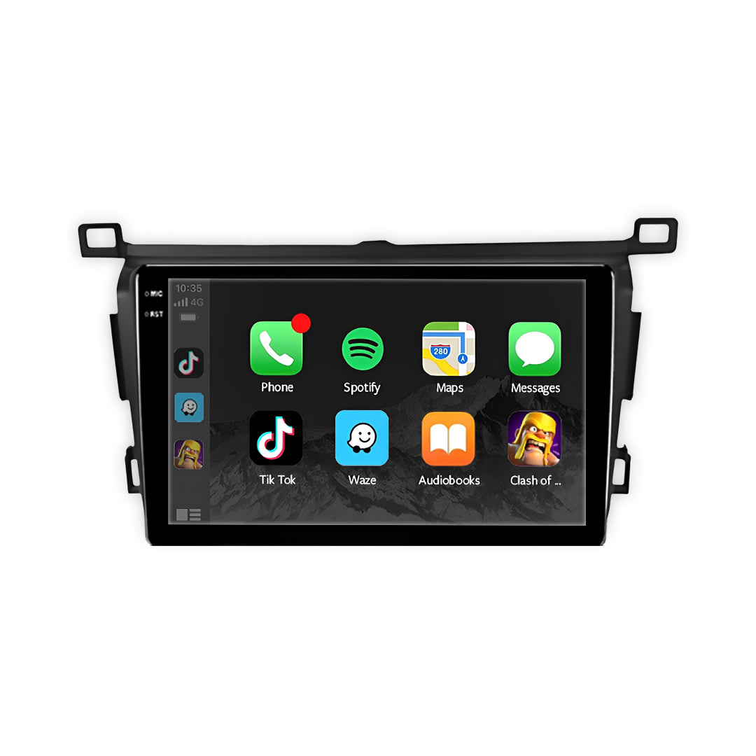 Toyota RAV4 (2013 - 2019) Autoestéreo Android 9" Inalámbrico con CarPlay y Android Auto
