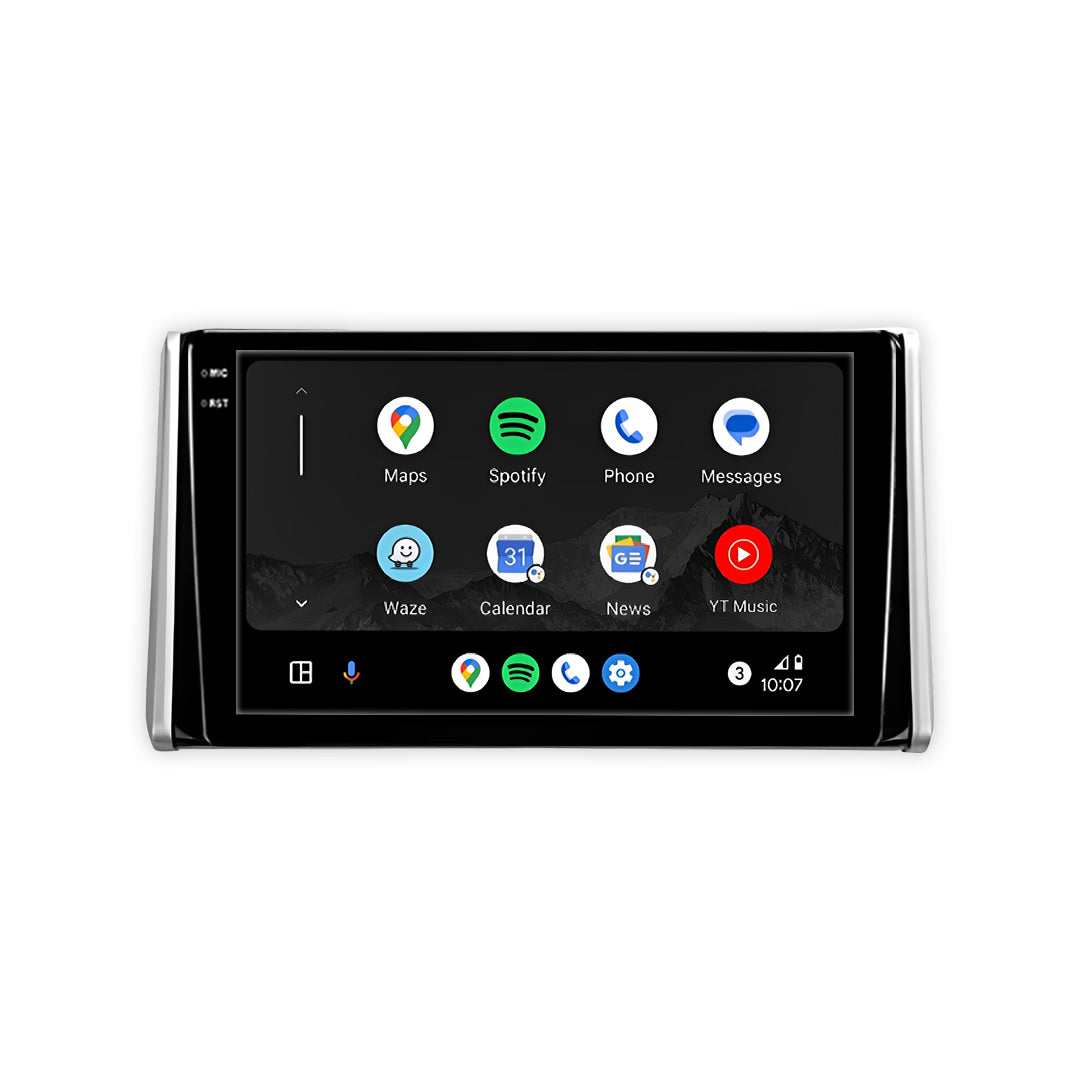 Toyota RAV4 (2019 - 2023) Autoestéreo Android 9" Inalámbrico con CarPlay y Android Auto