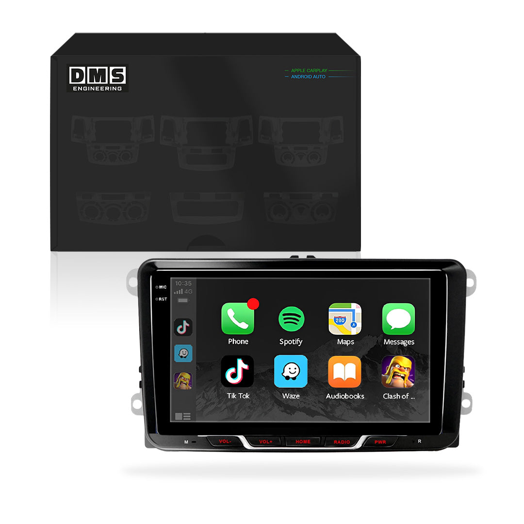 Volkswagen Amarok (2011-2023) Unidad principal inalámbrica Android 13 de 9" para Apple CarPlay/Android Auto