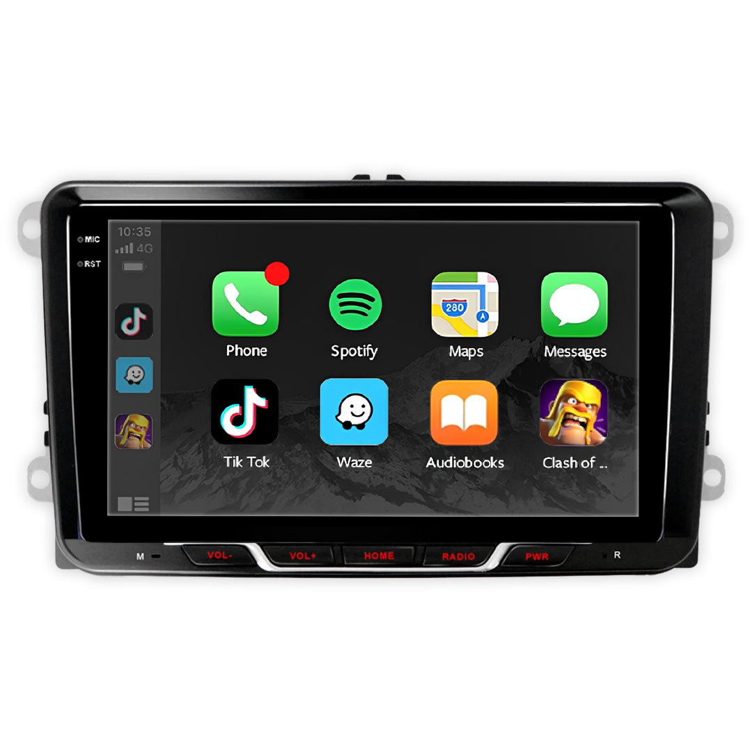 Volkswagen Amarok (2011-2023) Unidad principal inalámbrica Android 13 de 9" para Apple CarPlay/Android Auto