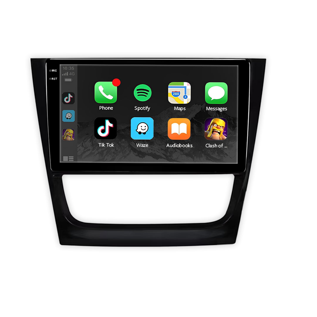 Volkswagen Gol Sedán (2009-2016) Unidad principal inalámbrica Android 13 de 9" para Apple CarPlay/Android Auto
