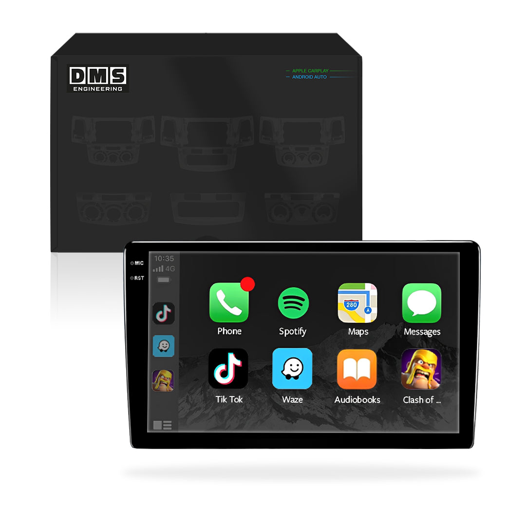 Volkswagen Gol (2009-2017) Unidad principal inalámbrica Android 13 de 9" para Apple CarPlay/Android Auto