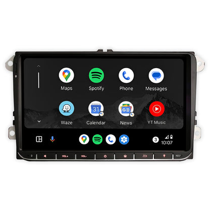 Volkswagen Gol (2017-2023) Unidad principal inalámbrica Android 13 de 9" para Apple CarPlay/Android Auto