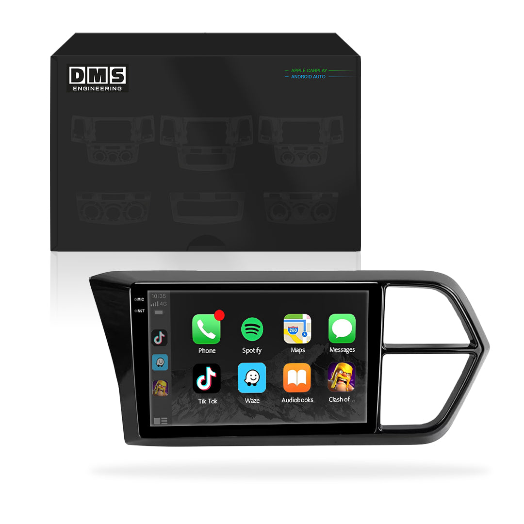Volkswagen Jetta (2011-2019) Unidad principal inalámbrica Android 13 de 9" para Apple CarPlay/Android Auto