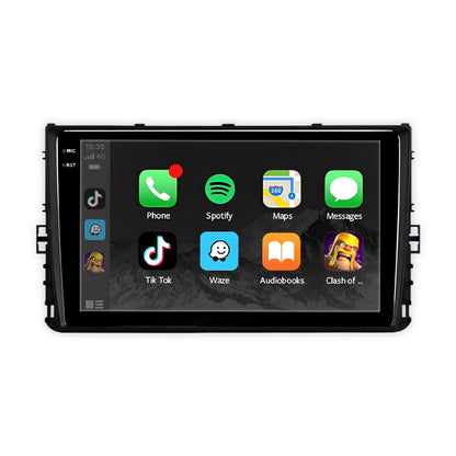 Volkswagen T-Cross (2020-2026) Unidad principal inalámbrica Android 13 de 9" para Apple CarPlay/Android Auto