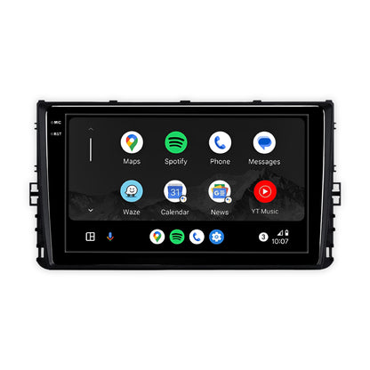 Volkswagen T-Cross (2020-2026) Unidad principal inalámbrica Android 13 de 9" para Apple CarPlay/Android Auto