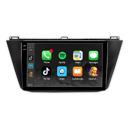 Volkswagen Tiguan (2018-2022) Unidad principal inalámbrica Android 13 de 9" para Apple CarPlay/Android Auto