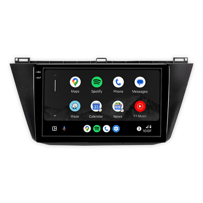 Volkswagen Tiguan (2022-2026) Unidad principal inalámbrica Android 13 de 9" para Apple CarPlay/Android Auto