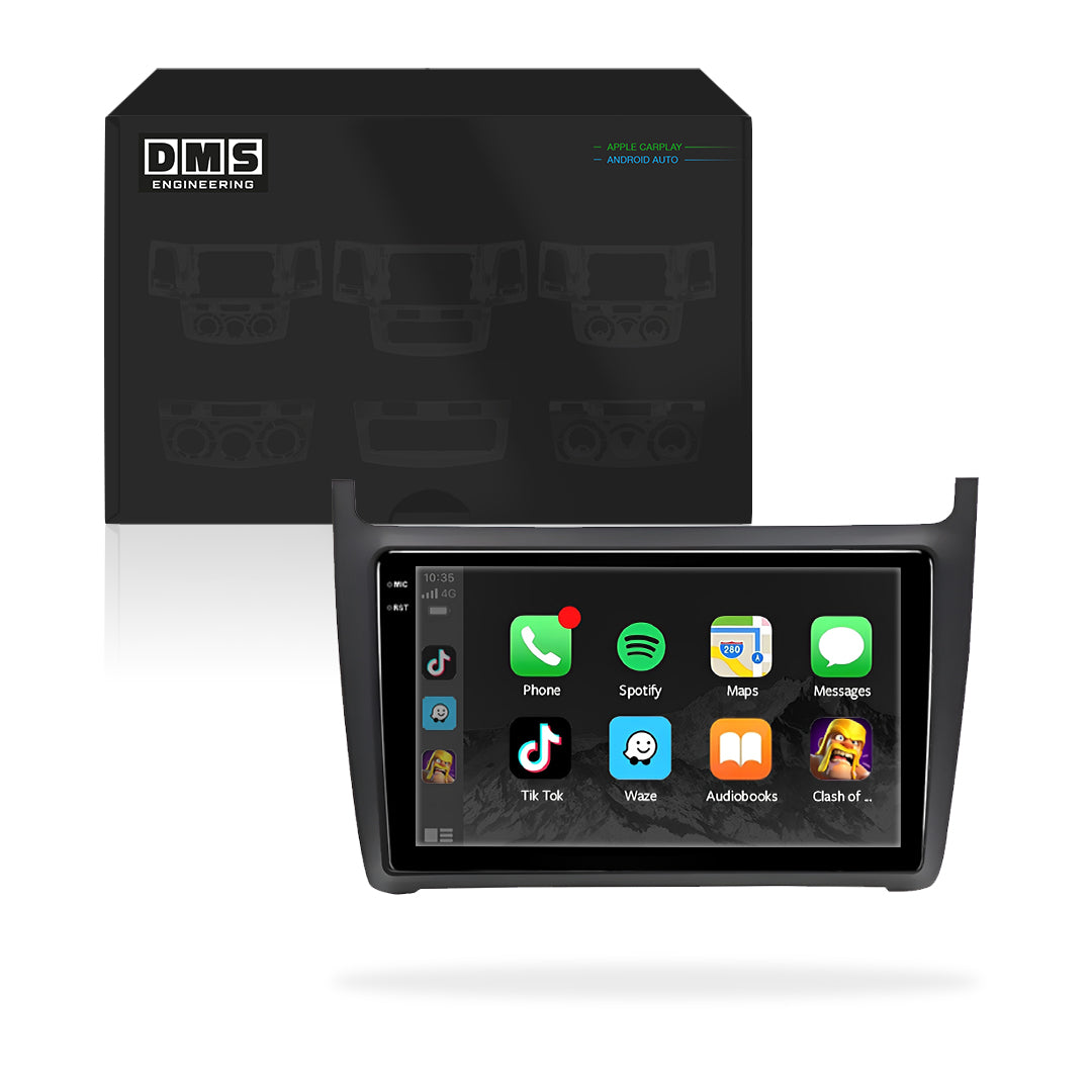 Volkswagen Vento (2022-2026) Unidad principal inalámbrica Android 13 de 9" para Apple CarPlay/Android Auto