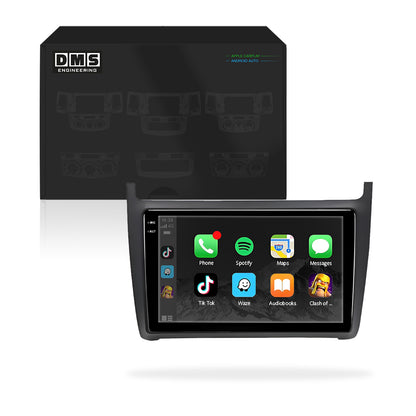 Volkswagen Vento (2022-2026) Unidad principal inalámbrica Android 13 de 9" para Apple CarPlay/Android Auto