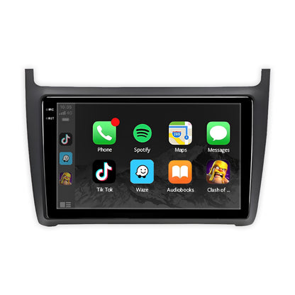 Volkswagen Vento (2022-2026) Unidad principal inalámbrica Android 13 de 9" para Apple CarPlay/Android Auto
